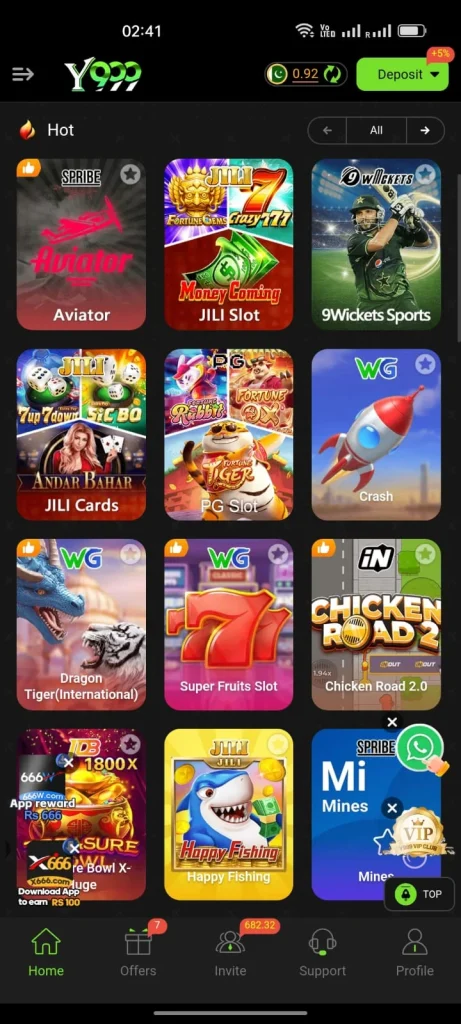 Y9999 Game App