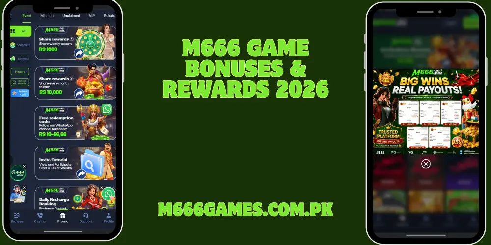 M666 Game Bonuses And Rewards